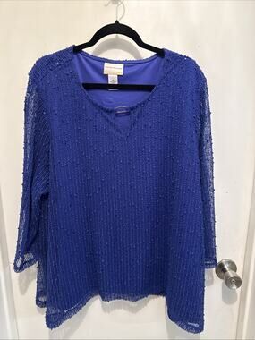 Alfred Dunner 3X Blouse